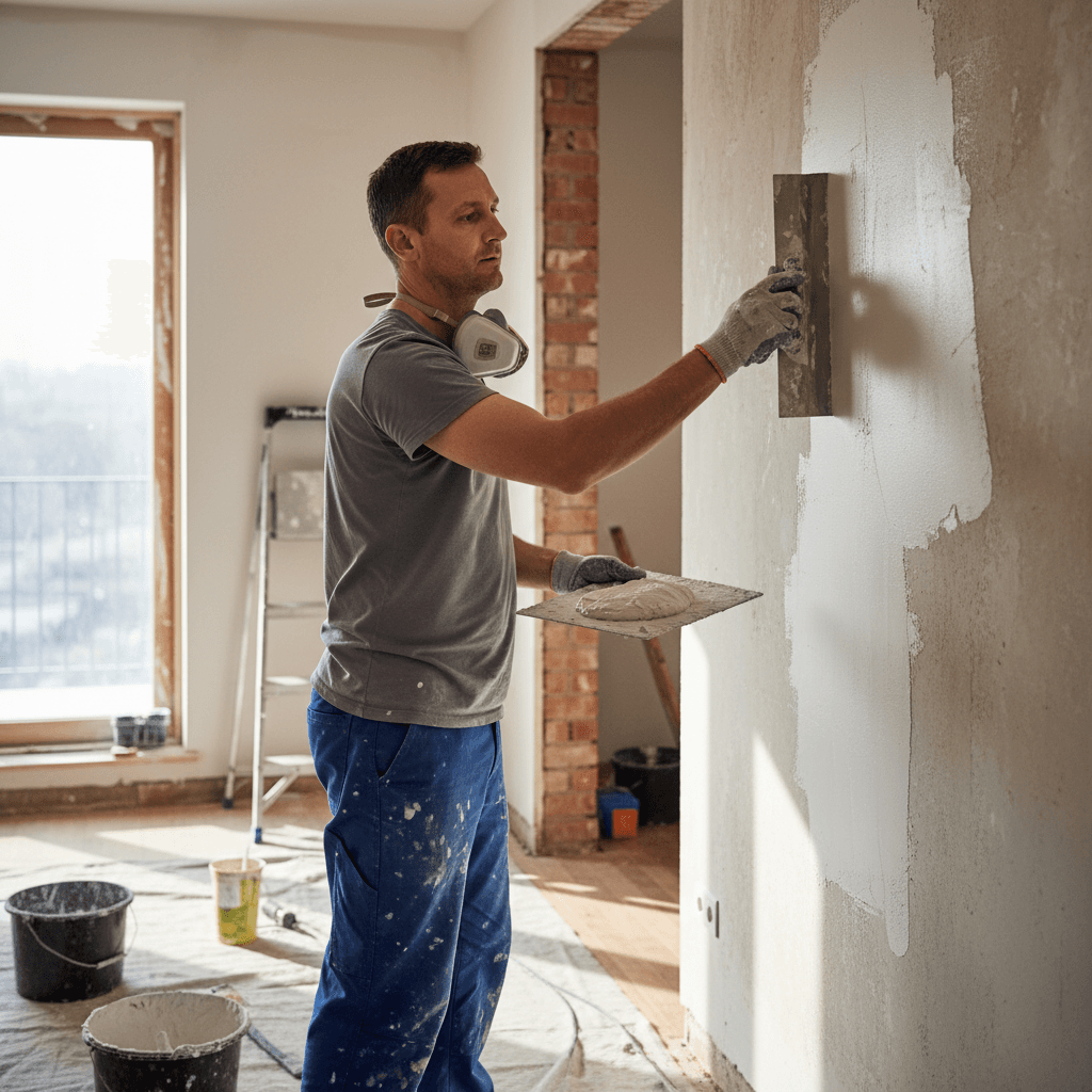 Plastering work by Terravion Property Services